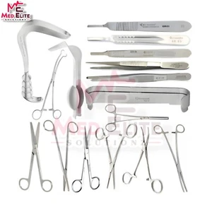 Basic Vaginal Instrument Set, Surgery Complete Instruments set - Picture 1 of 5