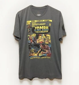 MMA Comics Group Zombie Cage Fighter NIGHT of Fright T-Shirt - LRG EUC - Picture 1 of 6