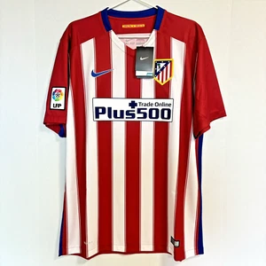 ATLETICO MADRID 2015/2016 La Liga NIKE HOME Soccer Jersey Authentic BNWT Large - Picture 1 of 22