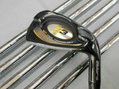 COBRA S3 2011 JP MODEL 6PC NSPRO S-FLEX IRONS SET GOLF CLUBS - Image 1 of 4