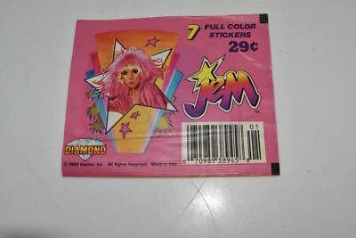 PAQUETES DE CERA PEGATINAS VINTAGE - JEM - SPIDERMAN SUPERMAN WILLOW 007 LOTE DE 8 (FSY18) Foto 1 de 4