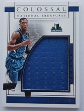 2016-17 Panini National Treasures Colossal Rookie Materials Kris Dunn #02/60