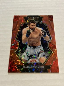 2023 SELECT UFC H2 MATEUSZ GAMROT 49/99 RED DISCO PRIZM SP - Picture 1 of 2