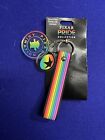 Porte-clés collection Disney Parks Pixar Rainbow Pride Ball Luxo Alien - NEUF