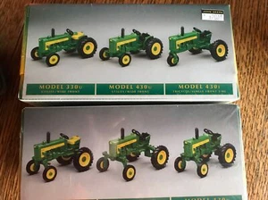 1/64 John Deere Dubuque Works Historical Ertl 3 pc.tractor set 5737 & 5735 New - Picture 1 of 1