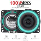 2pcs 4'' 2-way Mounting Car Speakers Modified Audio Speaker for Car Sound System