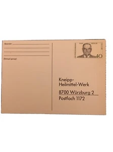 Postcard, unused; Mi Bund 832 - Picture 1 of 4