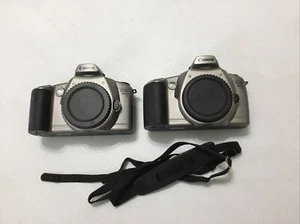Canon EOS 3000N Body 35mm SLR Camera Body Only Lot Of 2 - Untested - Picture 1 of 7