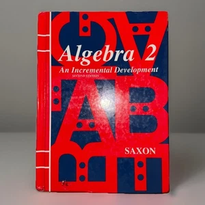 GOOD++ Saxon Algebra 2 Second Edition TEXTBOOK - Picture 1 of 2