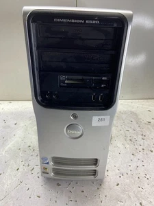Dell Dimension E520 Intel Core 2 6300 1.86GHz 1GB NO HDD - Picture 1 of 4