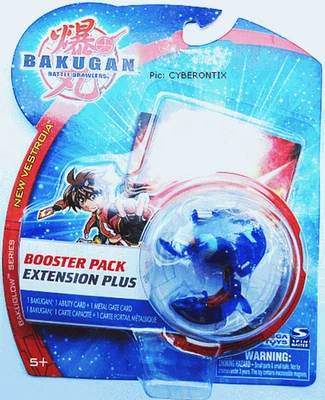 Bakugan SPINDLE New Vestroia Battle Brawlers Blue Aquos Spin Master 2009 SEALED - Image 1 of 2