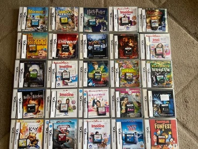 Lot of 25 Nintendo DS Action & Adventure Simulation Video Games + Manuals Bundle - Image 1 of 4