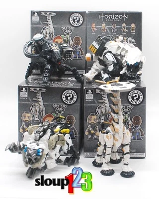 Funko Mystery Minis - Zero Dawn - Corrupto, cuello alto, mandíbula de trueno y diente de sierra Foto 1 de 2