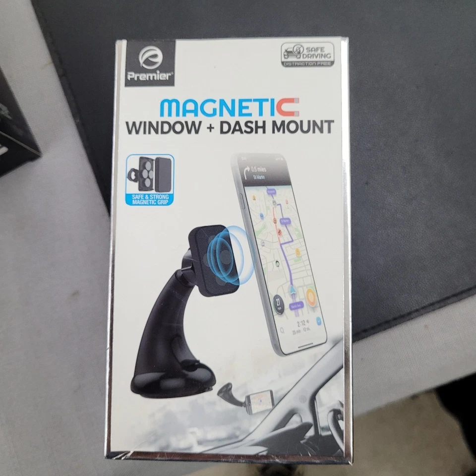 Premier Magnetic Window + Dash Mount for Cell Phones (PMAGWIN) - Image 1 of 1