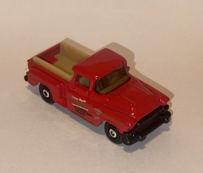 GMC Stepside 1957 Matchbox suelto (versión roja) Foto 1 de 2