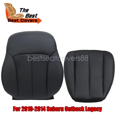 Cubierta de asiento de repuesto negra para conductor 10-14 Subaru Outback Legacy Foto 1 de 4