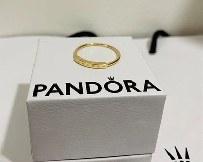 Pandora 585er 14K Gold Ring! Selten! Größe 60! - Bild 1 von 4