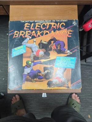 “ELECTRIC BREAKDANCE” VARIOUS ARTISTS LP/Dominion NU 2320 1984  - Image 1 of 4