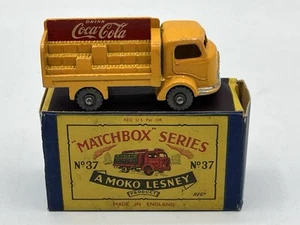 Matchbox 1957 Lesney Moko No. 37a Bantam Karrier Coca Cola carga desigual - Imagen 1 de 17