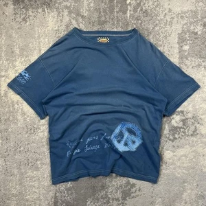 Vintage Y2K Energie T-Shirt Medium Mens Graphic Print Italian Short Sleeve - Picture 1 of 8