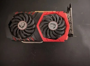 MSI NVIDIA GeForce GTX 1050 Ti GAMING X Dual-Fan 4GB GDDR5 - Picture 1 of 4