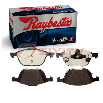 Juego de pastillas de freno de disco delanteras Raybestos Element3 para Ford Focus 2012-2018 aplicación de frenos Foto 1 de 4
