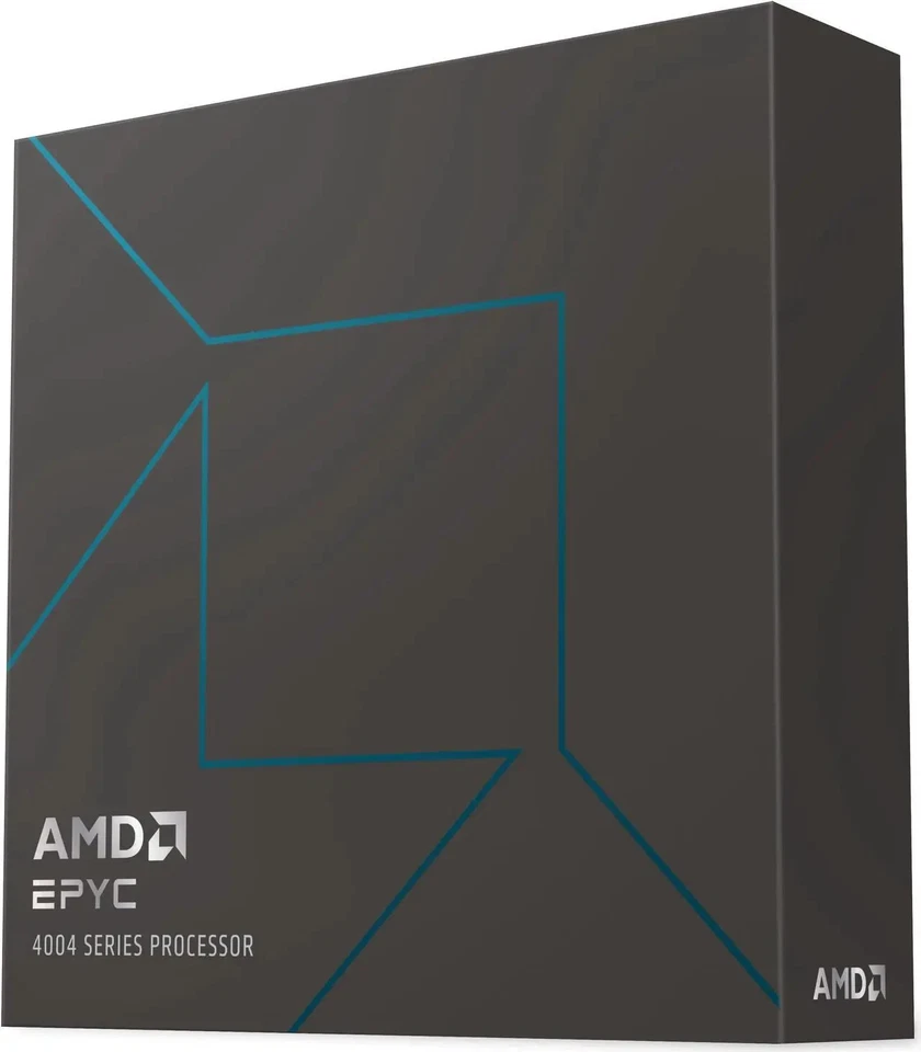 AMD EPYC 4004 (4th Gen) 4364P Octa-core (8 Core) 4.50 GHz Processor - 32 MB L3 - Image 1 of 1
