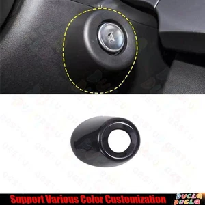 24-25 For Chevrolet Trax Bright Black Car Start Button Ignition Switch Ring Trim - Bild 1 von 4