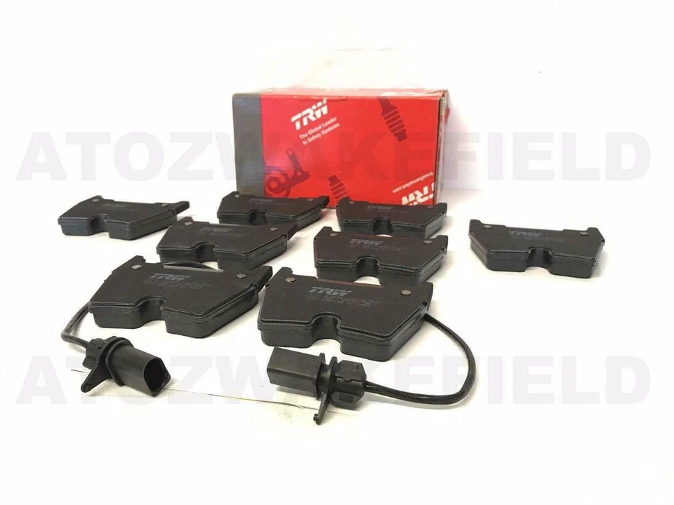 FOR AUDI RS4 RS5 R8 FSI SPYDER QUATTRO 4.2 5.2 FRONT GENUINE TRW BRAKE PADS SET — 第 1/4 张图片