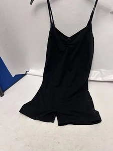 Vestido corto negro Forever 21 para mujer con tiras medias corte bajo - Imagen 1 de 3