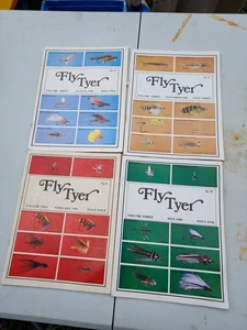 x4 FLY TYER Magazine Lot Vintage 1980 Volume 1- 4 Issues - Imagen 1 de 11