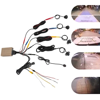 GDRASUYA10 Hd Car 360 Bird View Surround System Dvr Record Backup Camera Parking Monitoring