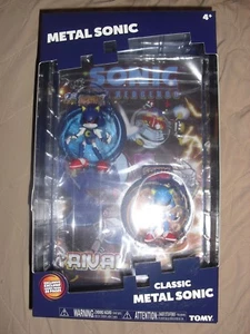 Metal sonic classic modern comic book pack Sonic the Hedgehog TOMY figure toy - Picture 1 of 3