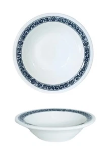 Antique Shenango China White Black Restaurant Ware 6 3/8” Rimmed Cereal Bowl - Picture 1 of 7