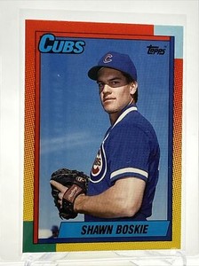 1990 Topps Traded TIFFANY Shawn Boskie Rookie Card #10T Mint FREE SHIPPING