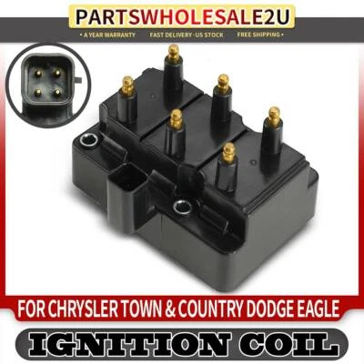 Ignition Coil for Chrysler Concorde Town & Country Dodge Caravan 3.3L 3.5L 3.8L - Image 1 of 4