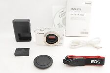 Canon EOS M10 18.0MP Mirrorless Digital Camera White w/ Genuine Strap [Mint]