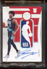 2022-23 National Treasures RC Auto LOGOMAN - Shaedon Sharpe 1/1