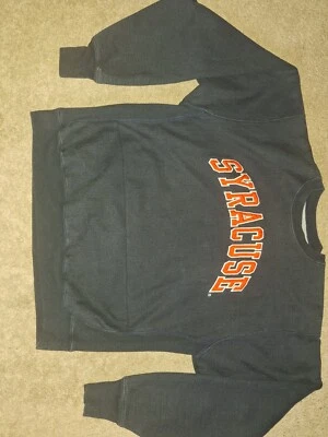 Steve & Barrys Syracuse Orange  Vintage Crewneck Sweater Size:Large Clean  - Image 1 of 3