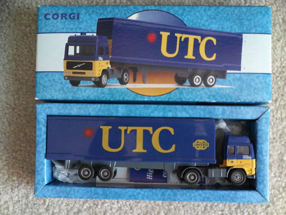 Vintage 1993 Corgi Diecast Volvo UTC Container TT Truck NIB 98102 - Image 1 of 1