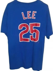 ¡Camiseta deportiva de Derrick Lee #25 de los Chicago Cubs #25 de Majestic! Grande para adultos. - Imagen 1 de 2