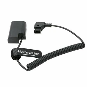 D-Tap to DMW-DCC12 DC Coupler Cable Dummy Battery for Panasonic DMC GH5 GH4 GH3 - Picture 1 of 6