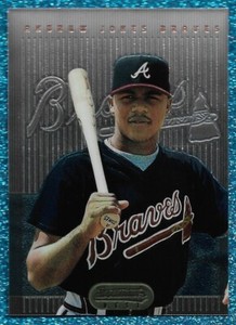1995 BOWMAN'S BEST #7 ANDRUW JONES ROOKIE RC NM OR BETTER ATLANTA BRAVES