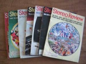STEREO REVIEW MAGAZINE SEVEN  ISSUES FROM 1974 - Picture 1 of 3
