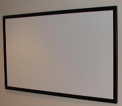 140" Industrial Grade Ultra HD 4K Matte White Projector Screen Material USA Made - Image 1 of 4
