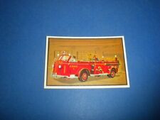 FIREFIGHTERS Bowman card #12 (1953)