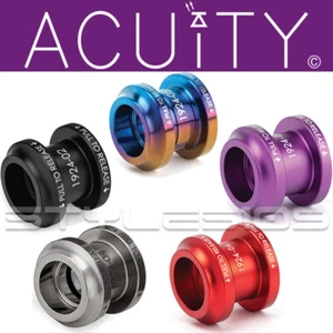 Cuello de bota de cambio ACUITY para la mayoría de las palancas de cambios Acura Honda M10x1.5 negro rojo púrpura+ - Imagen 1 de 62