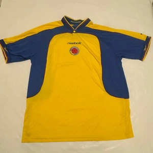 Colombia Men's Reebok 2001-02 National Team Soccer Jersey Copa America Adult XL - Picture 1 of 13