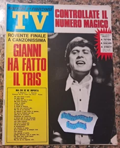 TV SORRISI E CANZONI 2 1970-Gianni Morandi-Villa-Ranieri-Al Bano-Hoffman-Nero - Foto 1 di 9