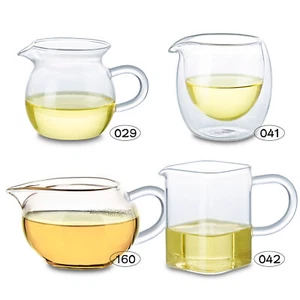 Kinds of Heat Resistant Clear Glass Tea Serving Pitcher Chinese Gong fu Cha Hai - Picture 1 of 24
